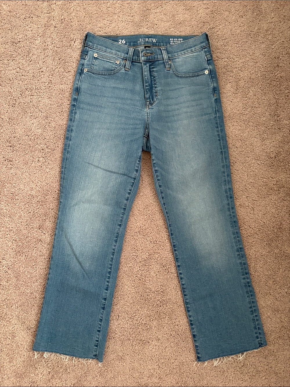 J. Crew Stretch Kick Out Jeans